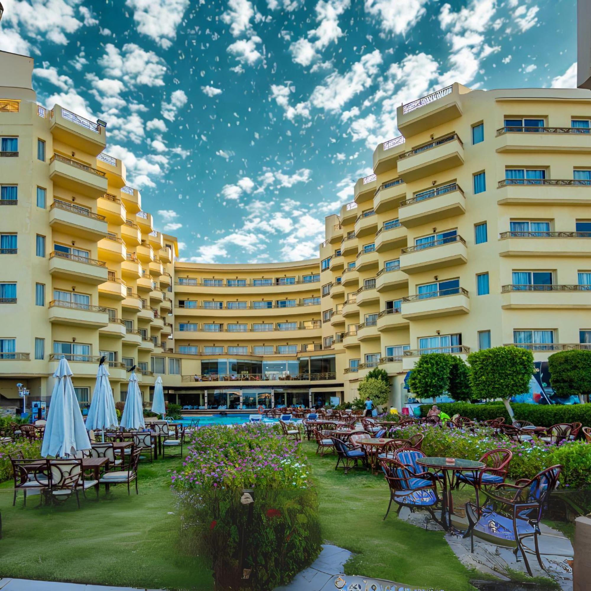 Magic Beach Hotel Hurghada Exterior foto